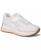 color White Faux Leather/Fabric 0