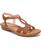 color Toffee Brown Faux Leather 2