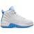 color White/University Blue/Metallic Silver 0