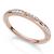 color 14k rose gold 0