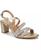 color Champagne Crystal Faux Leather 1