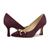 color Burgundy Suede 1