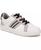 color White Faux Leather/Webbed Fabric 0
