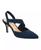 color Navy Suede Leather 1