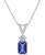 color Tanzanite/White Gold 0