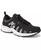 color Black/White Mesh/Faux Leather 5