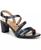 color French Navy Faux Leather 3