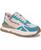 color Pink/Blue Multi Microsuede/Faux Leather- Polyurethane 4
