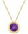 color Amethyst/Gold 18