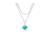 color Silver Bright Aqua Illusion 1