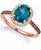 color Blue Topaz/Rose Gold 0