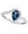 color London Blue Topaz White Gold 7