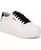 color White/Black Faux Leather 0