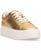 color Gold Metallic Snake Print Pu 0