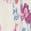 color Ivory- Purple Falling Floral 3