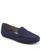 color Navy Fabric Faux Suede 4