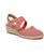 color Coral Pink Canvas Fabric 6