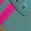 color Teal/ Shock Pink/ Yellow 7