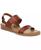 color Scotch Brown Faux Leather 1