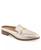 color Gold Metallic Lizard Embossed Faux Leather 3