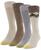 color Khaki Heather, Grey Heather, Taupe Heather, Khaki Heather 1