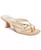color Gold Distressed Metallic Leather 1