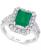 color Emerald/White Gold 0