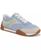 color Periwinkle Blue Faux Leather/Fabric 0