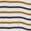 color Ivory- Brown Navy Stripe 1