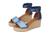 color Denim Blue Raffia 3