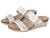 color Soft White Leather/Soft Silver Leather 3
