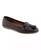 color Tan Burnished Faux Leather - Polyuethane, Faux Suede 2