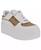 color White/Medium Brown Logo 1
