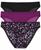 color black/grape/petals 5