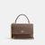 color crossgrain leather/Gold/Dark Stone 1