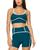 color Deep Teal/Cream 0