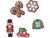 color Red/Green Ornament Pack 4