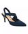 color Navy Suede Leather 1