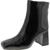 color black crinkle patent 0