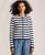 color Fresh ivory/navy breton stripe 1