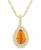 color Citrine White Gold 9