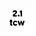 color 2.1 TCW 3
