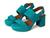 color Teal Suede 11