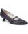 color Lux Navy Smooth Faux Leather 6