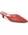 color Vintage Red Faux Leather 2