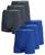 color Charcoal, Medium Blue 6