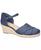 color Navy Linen Embossed 4