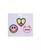 color Rainbow Smiley, Peace Heart, & Cat 1