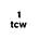 color 1 TCW 1