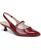 color Dark Cherry Faux Patent 3